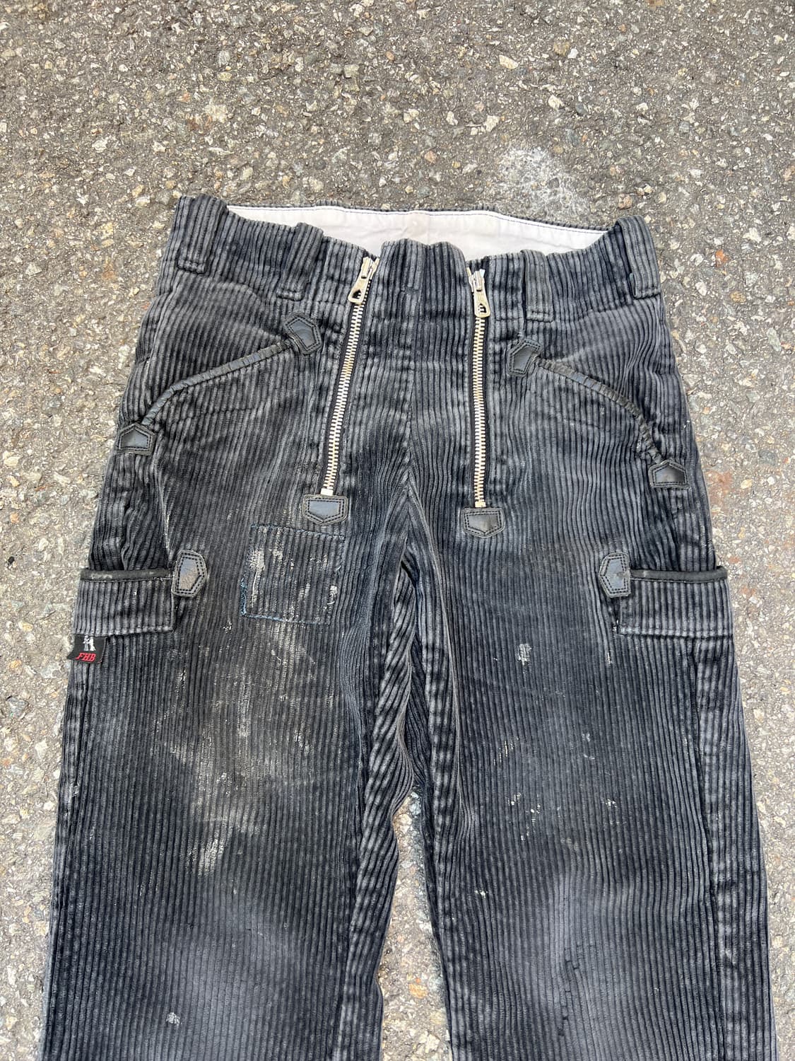 80s GERMANY LOGGER BLACK CORDUROY 코듀로이팬츠 상품이미지5