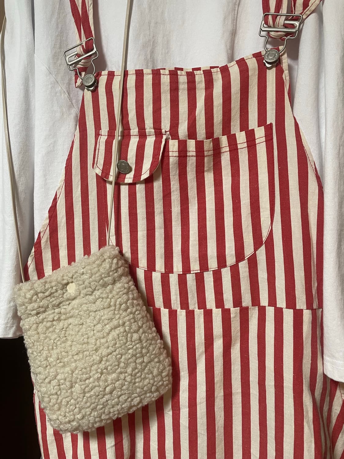 빈티지 멜빵 원피스  상품이미지3