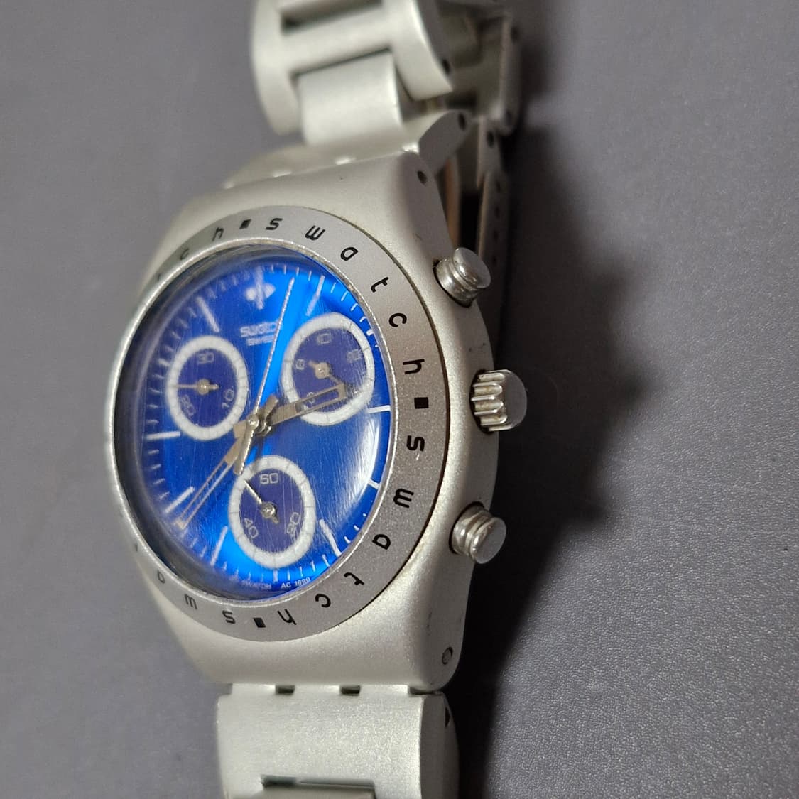 99) 스와치 아이러니 크로노그래프 시계  상품이미지3