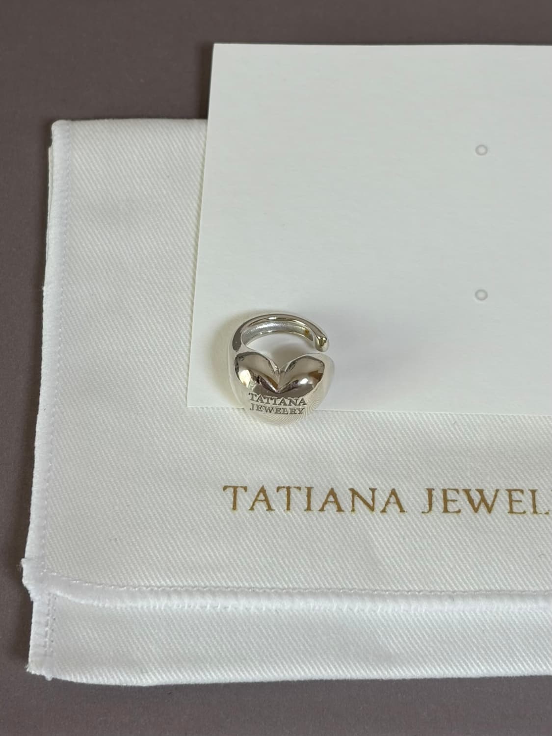 실버925) 타티아나 쥬얼리 그레이트 하트 이어커프 상품이미지5