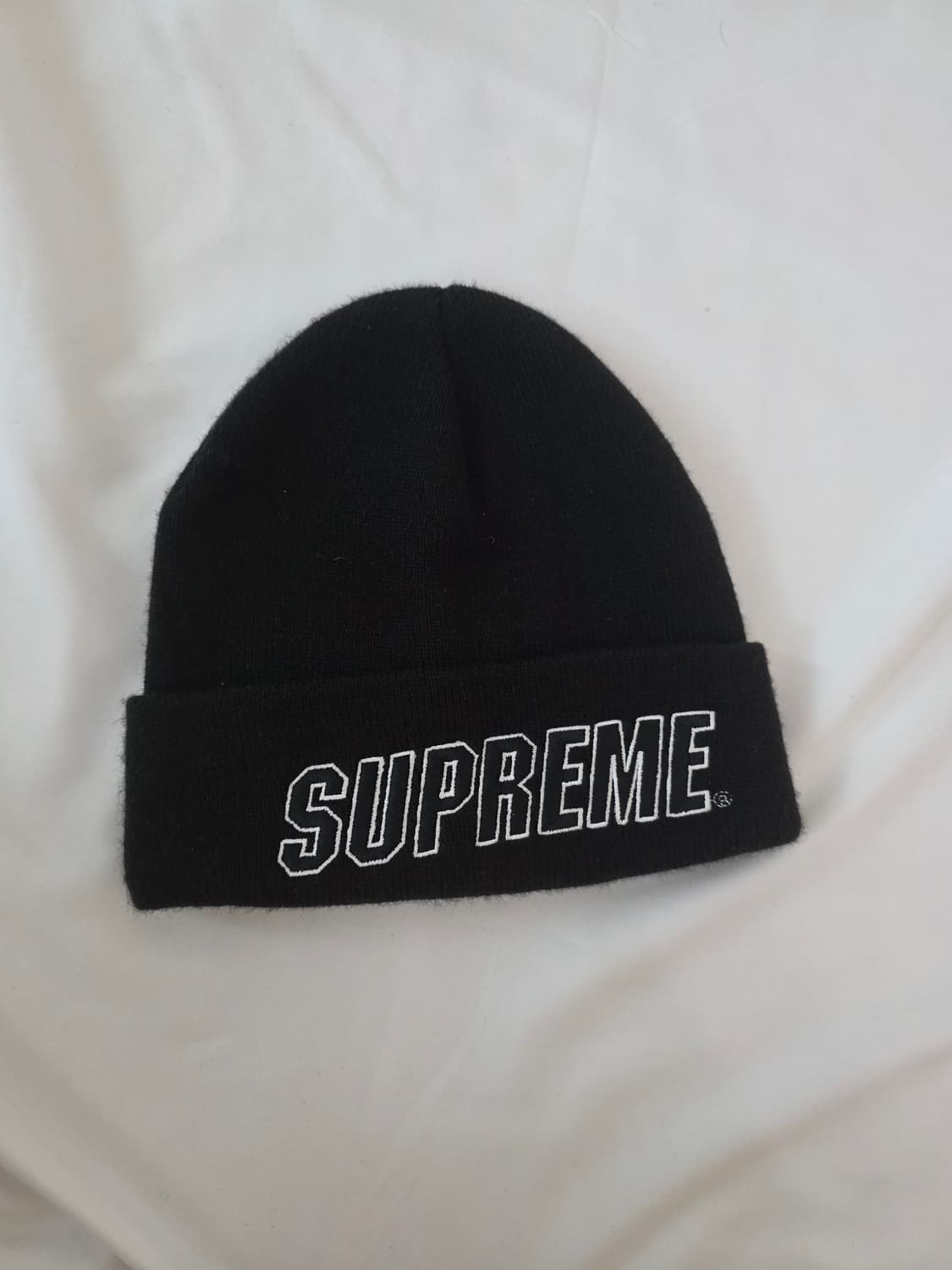 슈프림 슬랜트 비니 블랙 상품이미지1