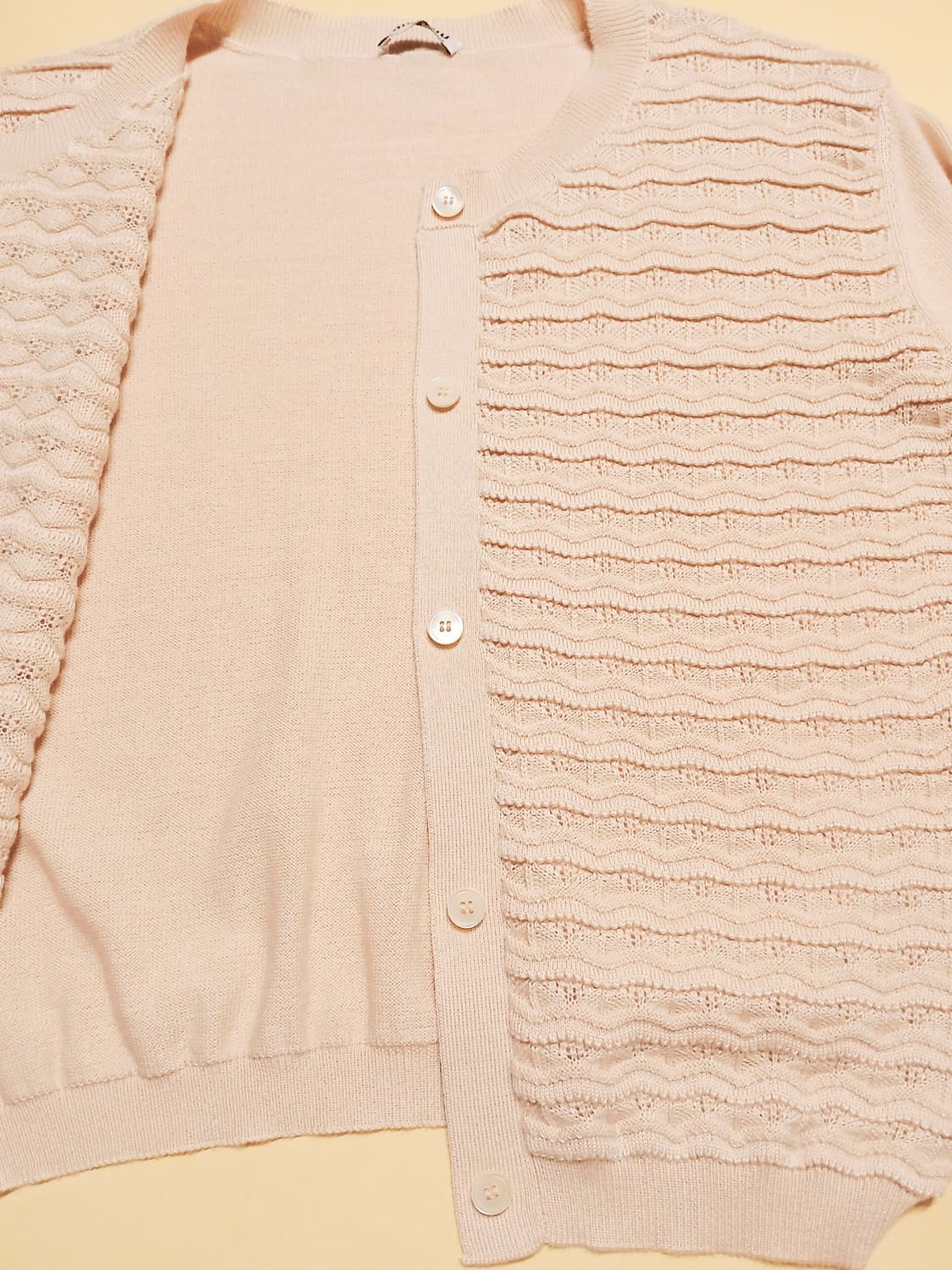 미우미우 miu miu 캐시미어 실크 니트 가디건  상품이미지5