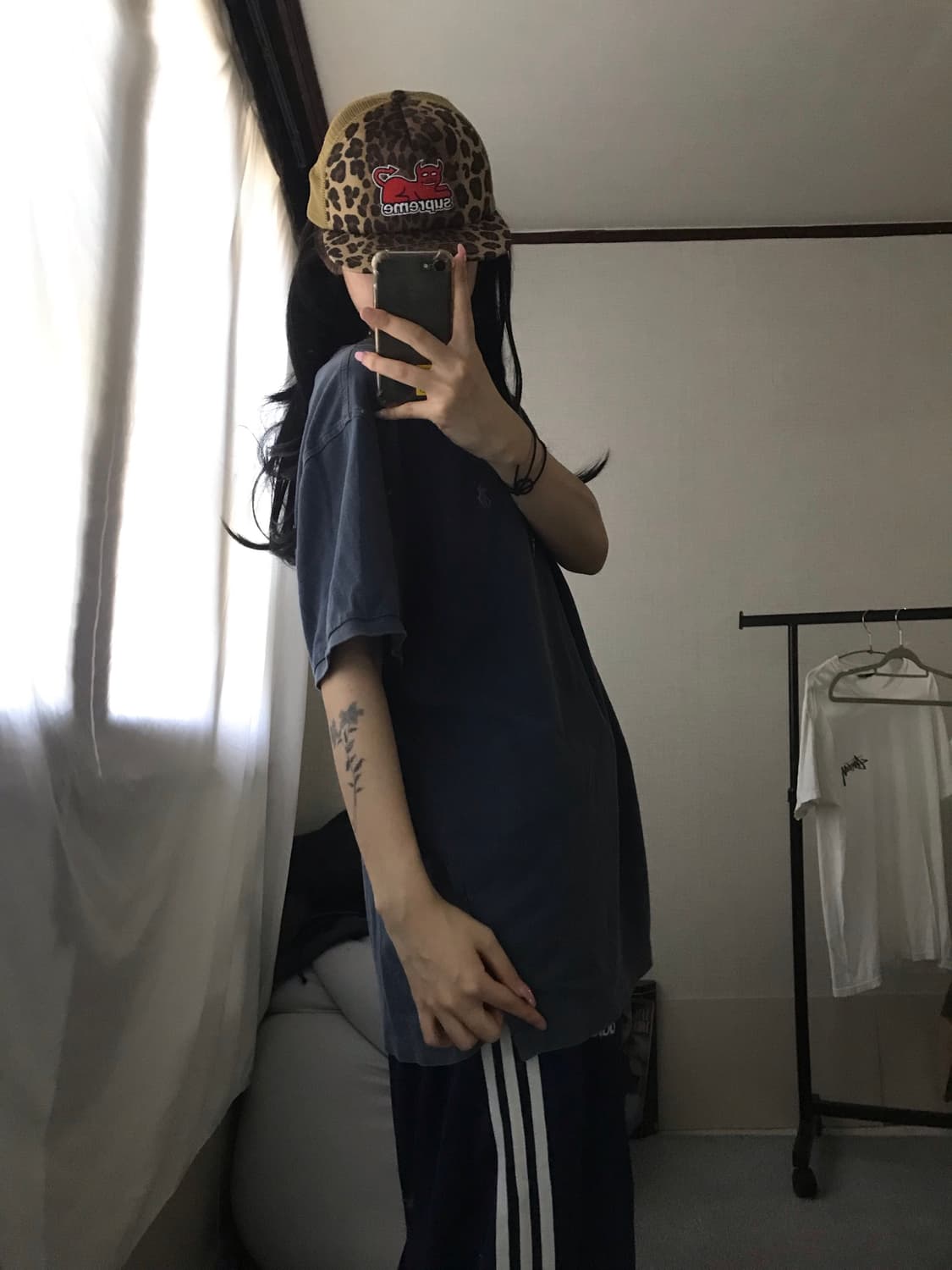 폴로 네이비 버튼 반팔티셔츠 상품이미지7