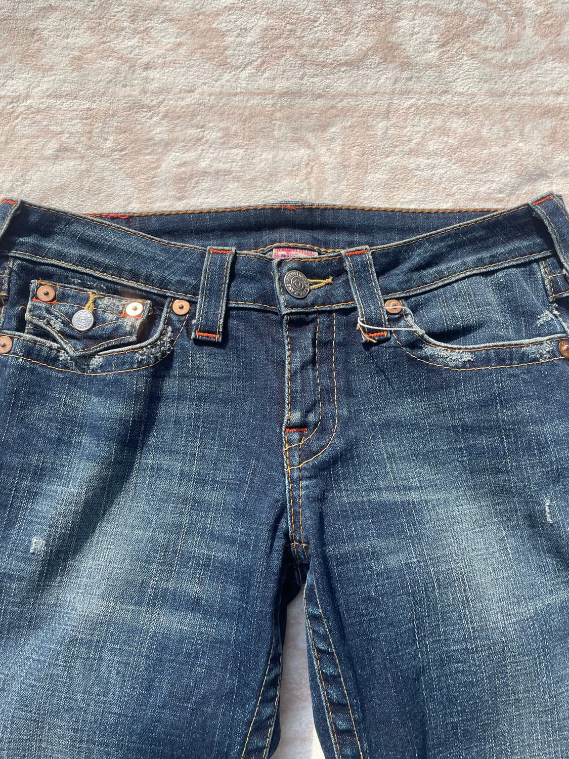 트루릴리전 데님 부츠컷 팬츠 상품이미지3