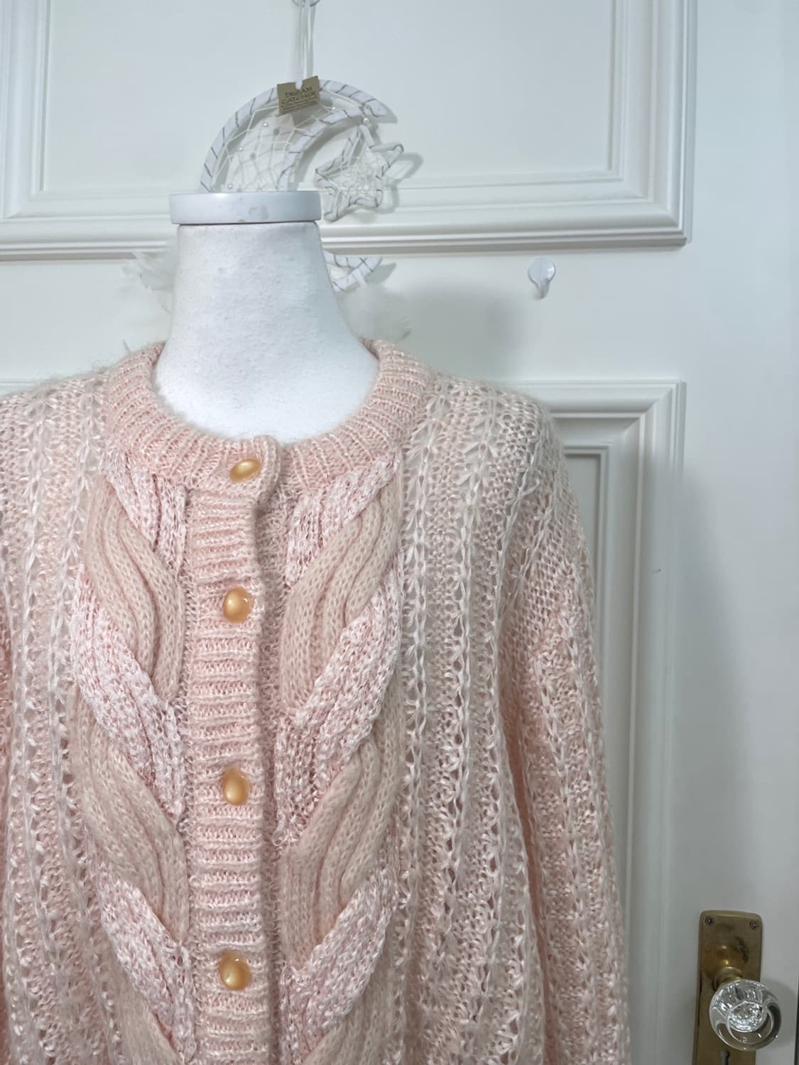 coral pink spring loose cardigan 상품이미지6