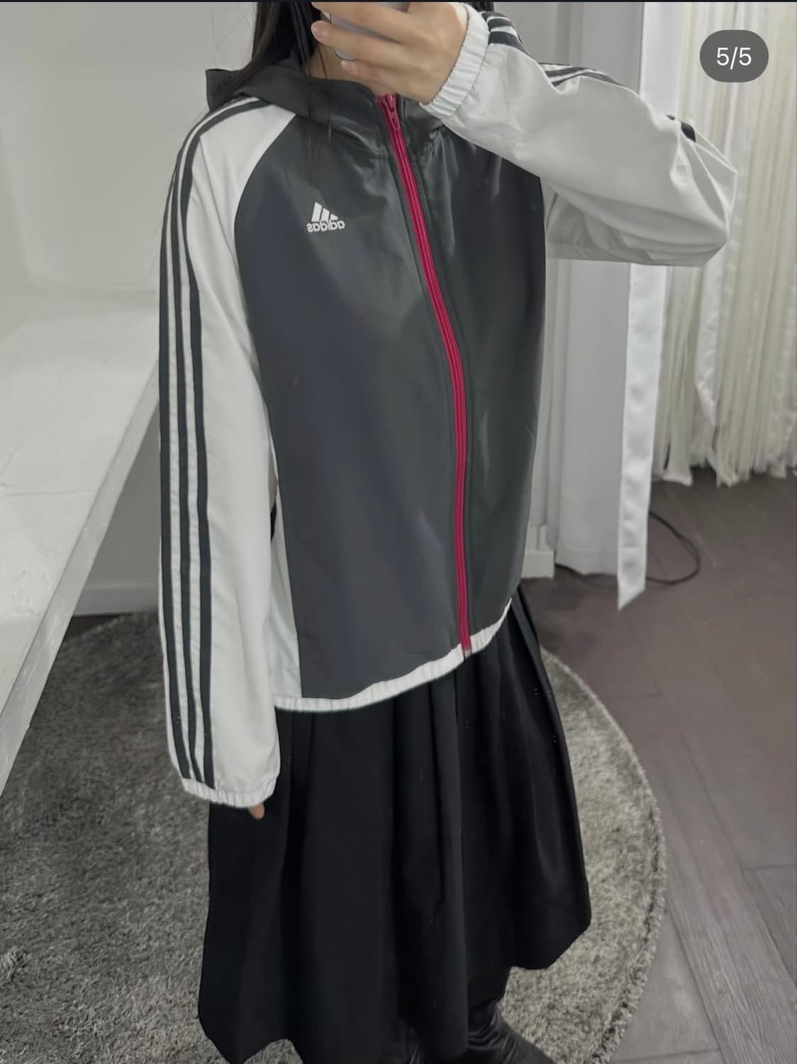 adidas line hood zipup 상품이미지5