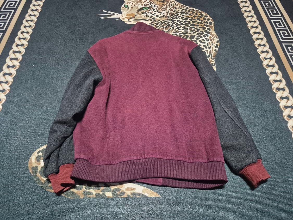 (희귀)90's 아디다스 빈티지 울 금장 바시티 자켓 L 상품이미지4