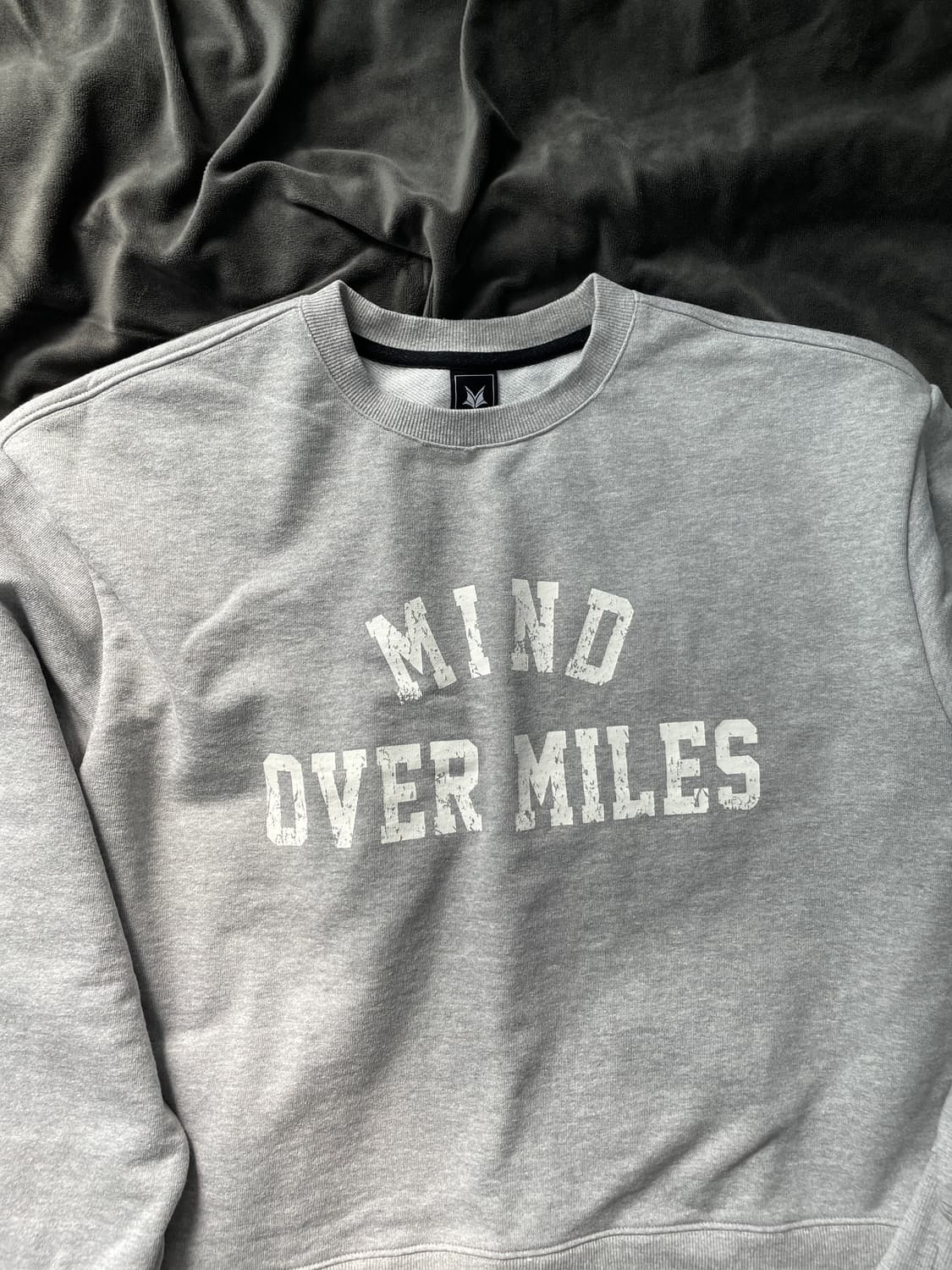 [플래니트X박영감] 빈티지 세미크롭 스웻셔츠 멜란지그레이 L사이즈 상품이미지1