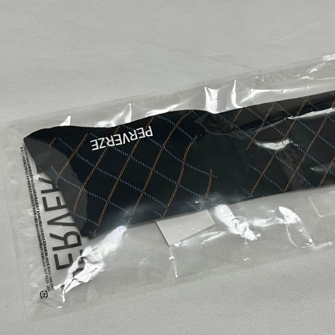 [F]퍼버즈 25fw 체크 니삭스 양말/네이비 상품이미지3