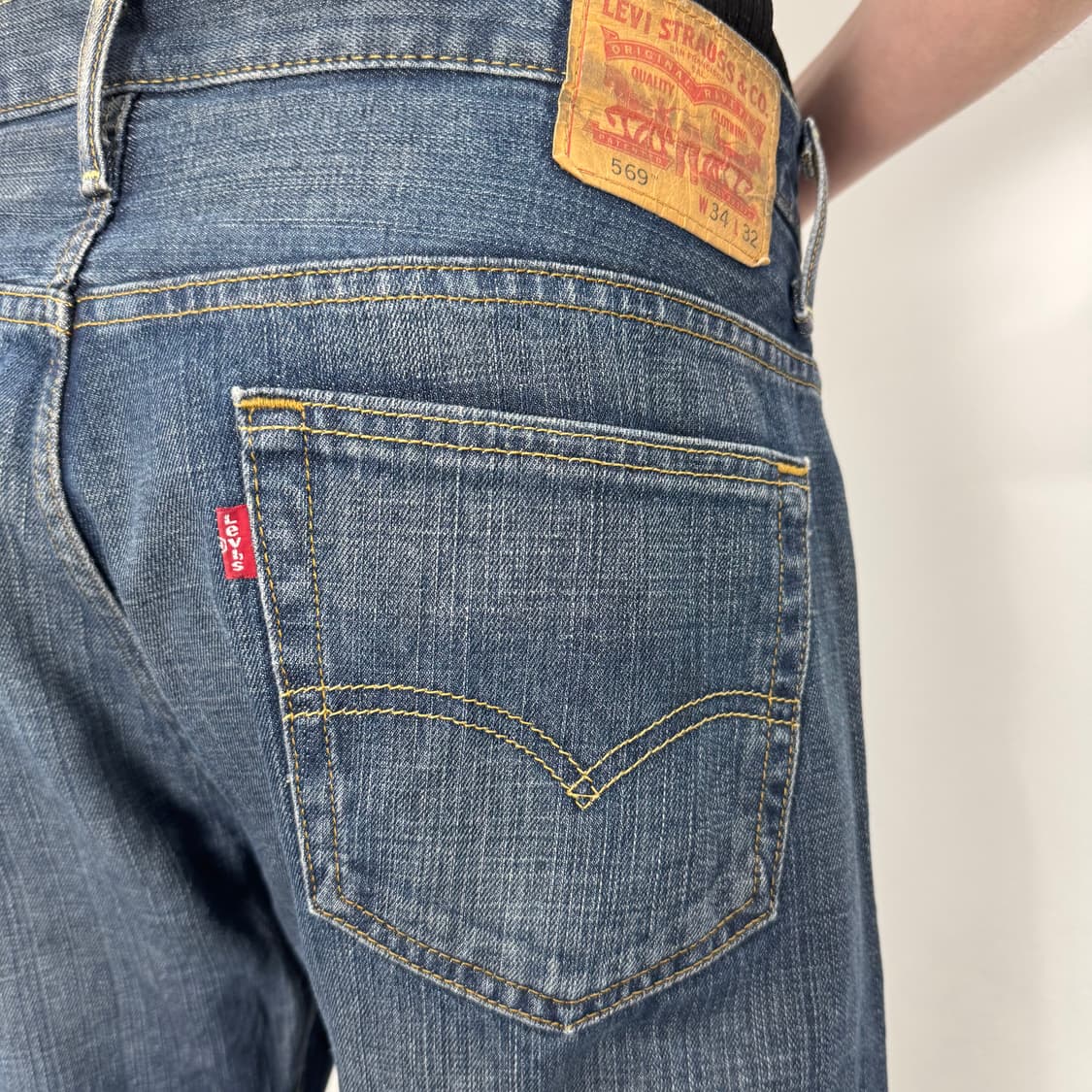 00‘s Levi’s 569 Loose Straight 상품이미지7