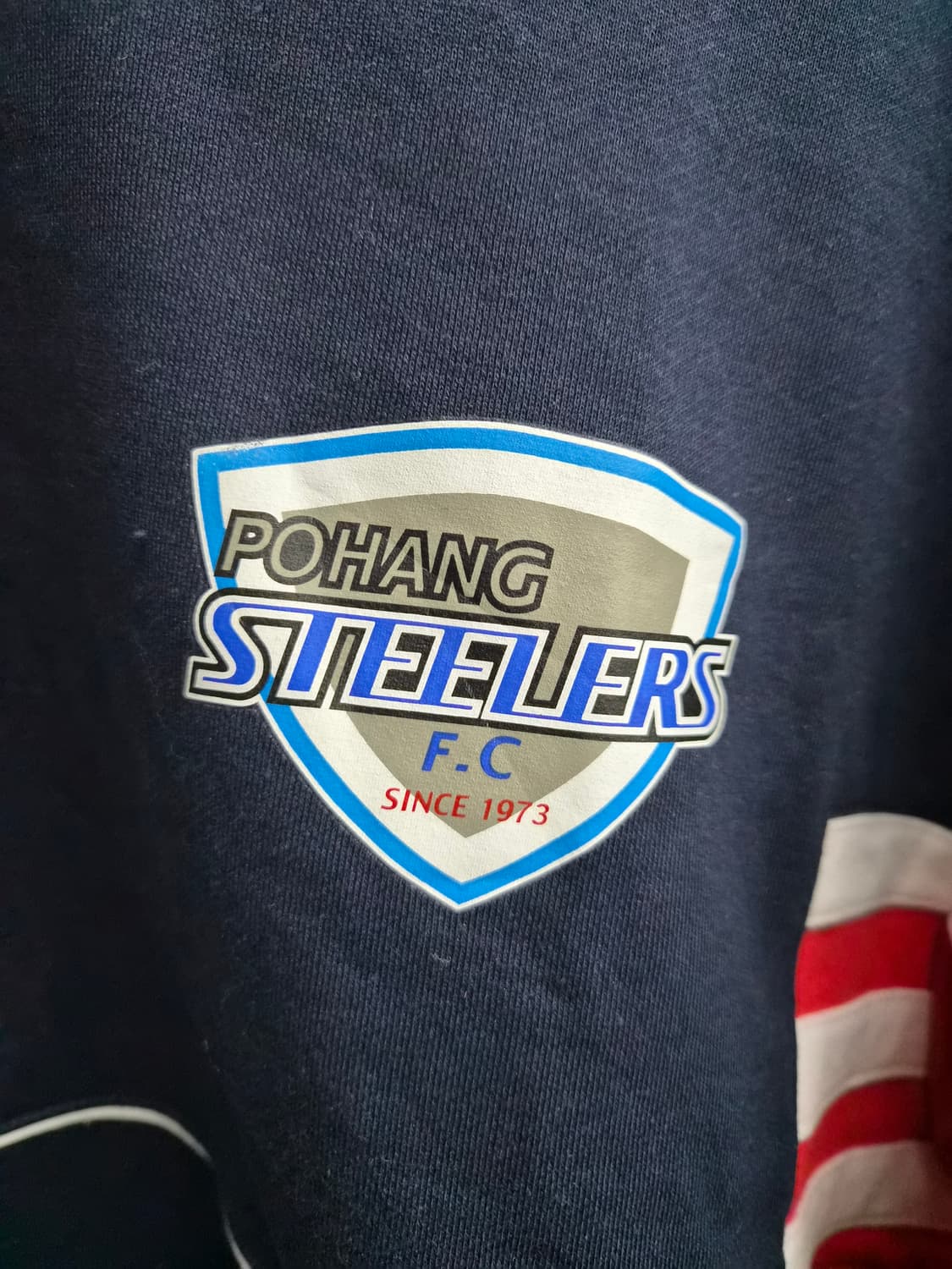 새제품 110) 아디다스 90's 포항 스틸러스 트레이닝 상의 팝니다 상품이미지3