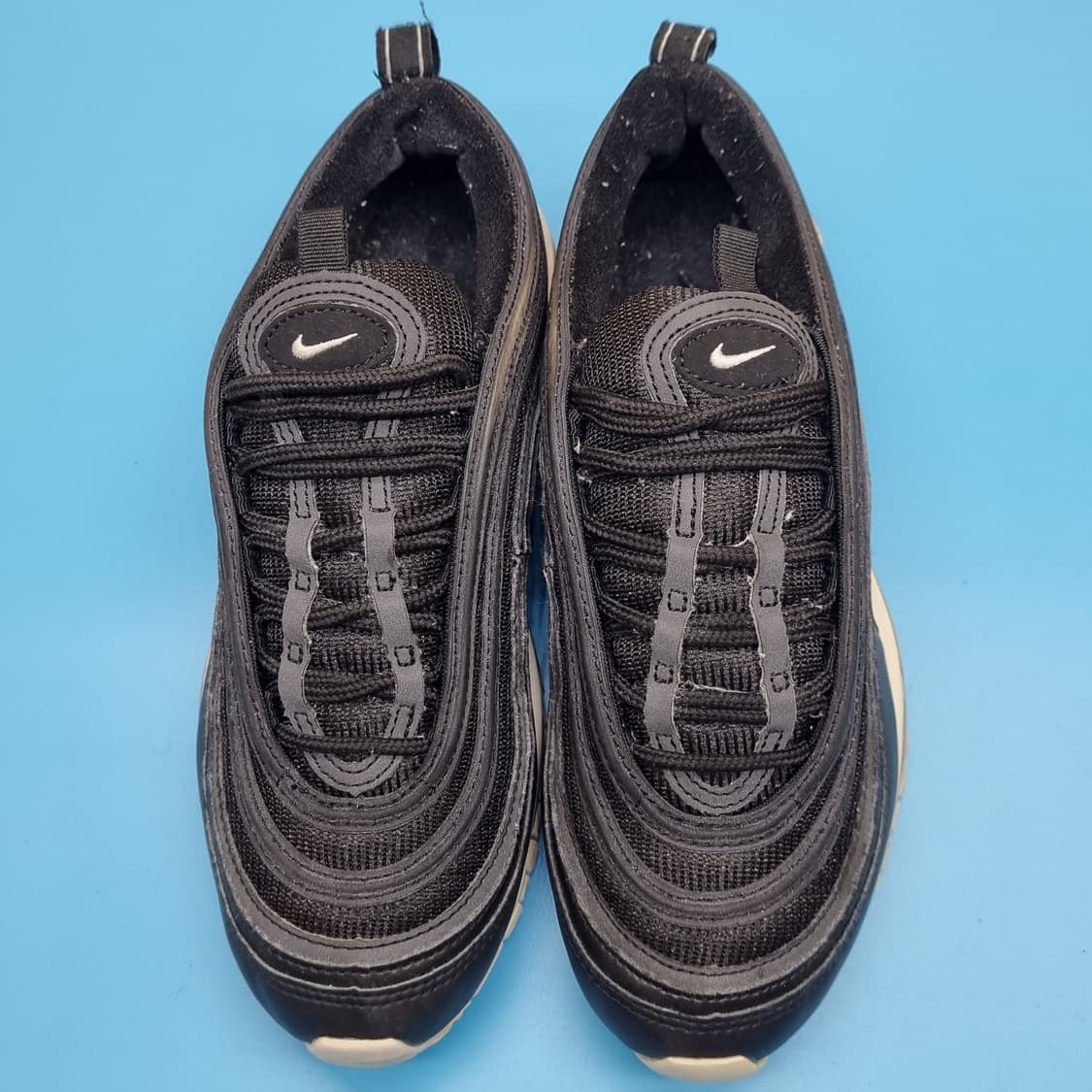 나이키 에어맥스 97 검흰 여성  운동화235 상품이미지2