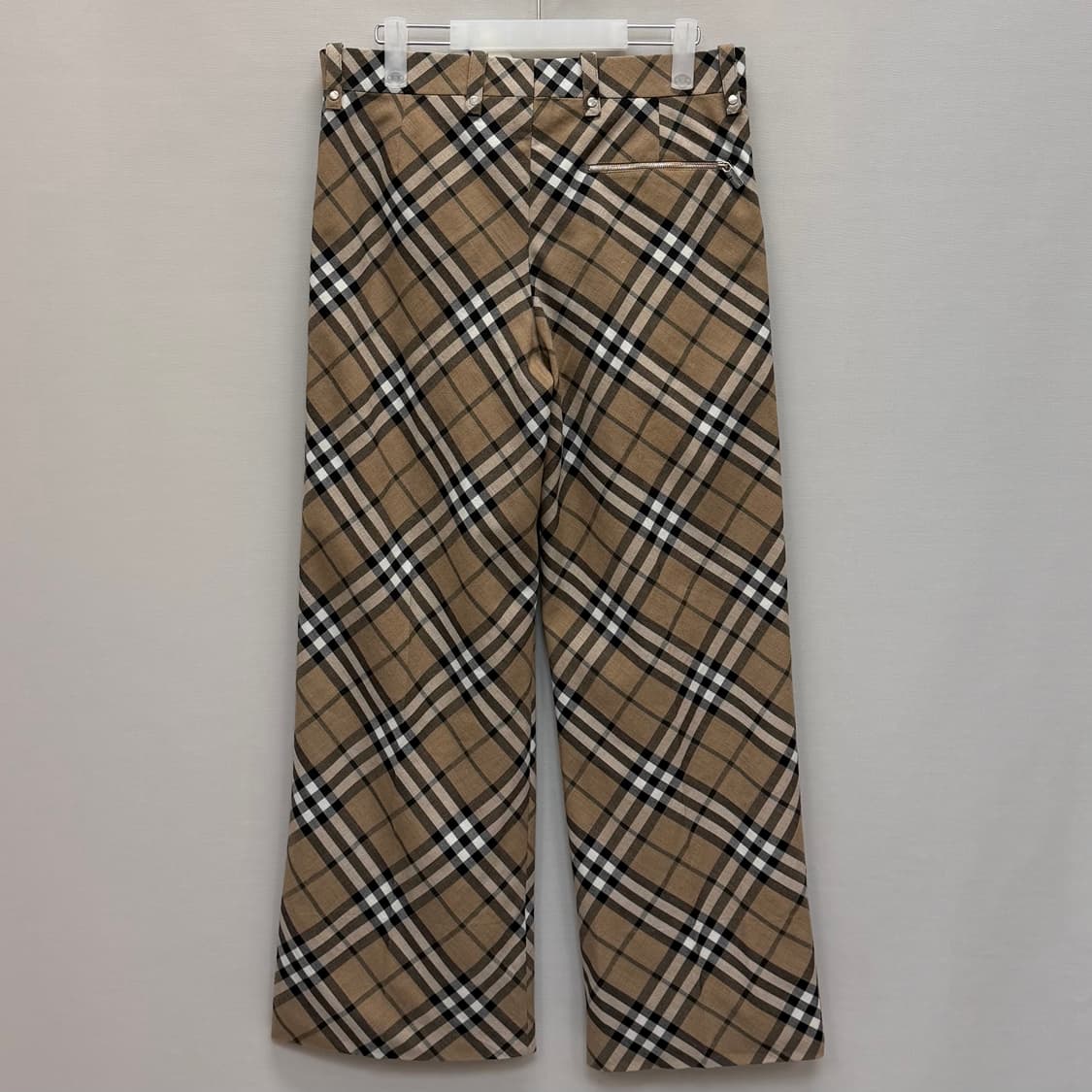 버버리 체크 테일러드 스트레이트 레고 팬츠 ( 32 ) 상품이미지4