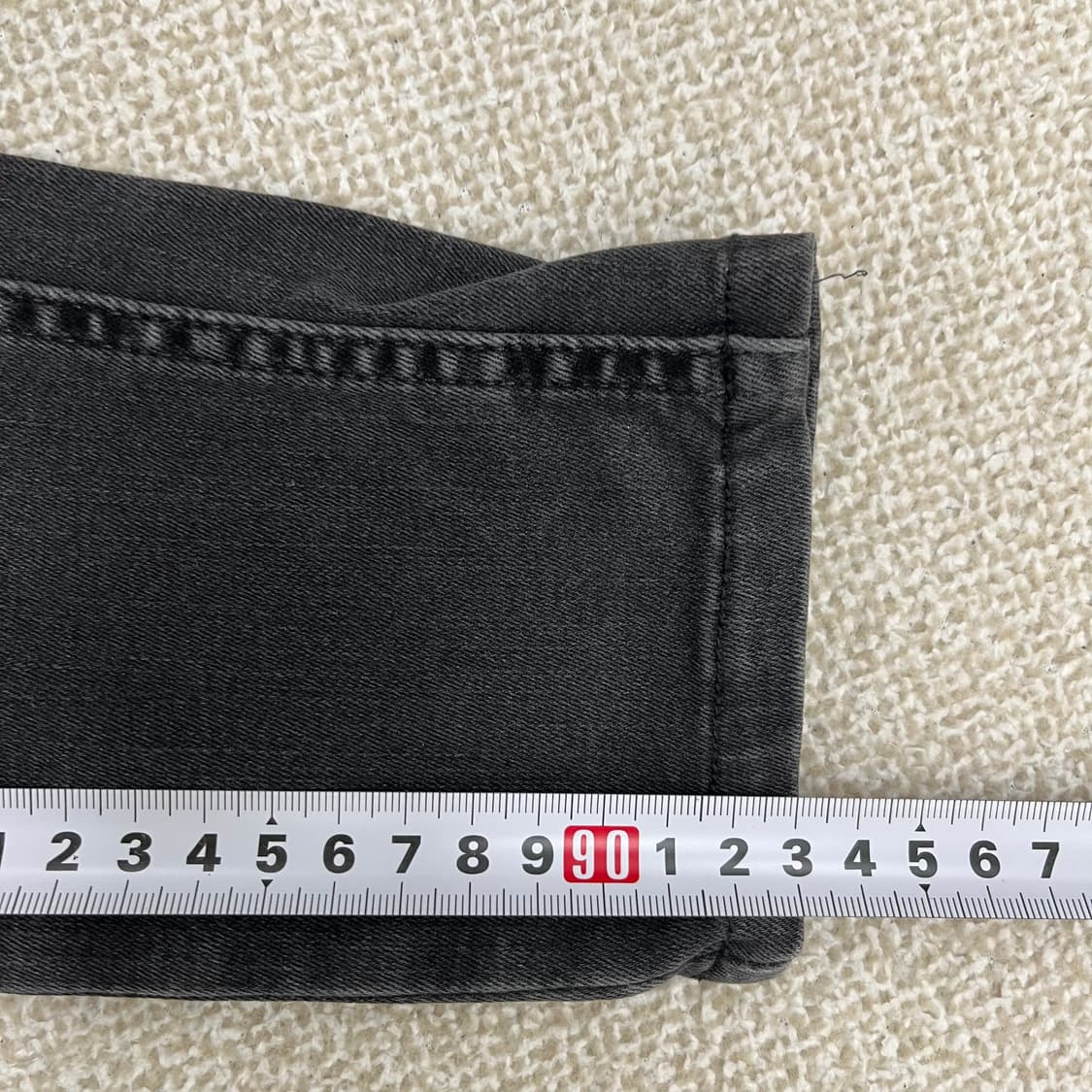 27 리바이스 슈퍼 스키니 흑청 데님 0213M 상품이미지10