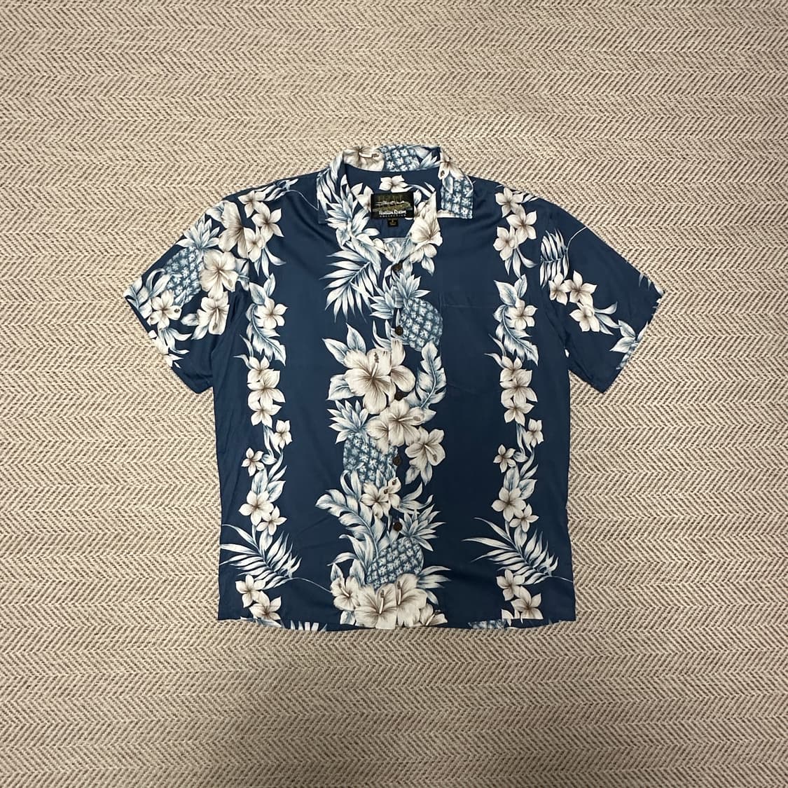 VINTAGE usa made rayon hawaiian shirt 상품이미지1