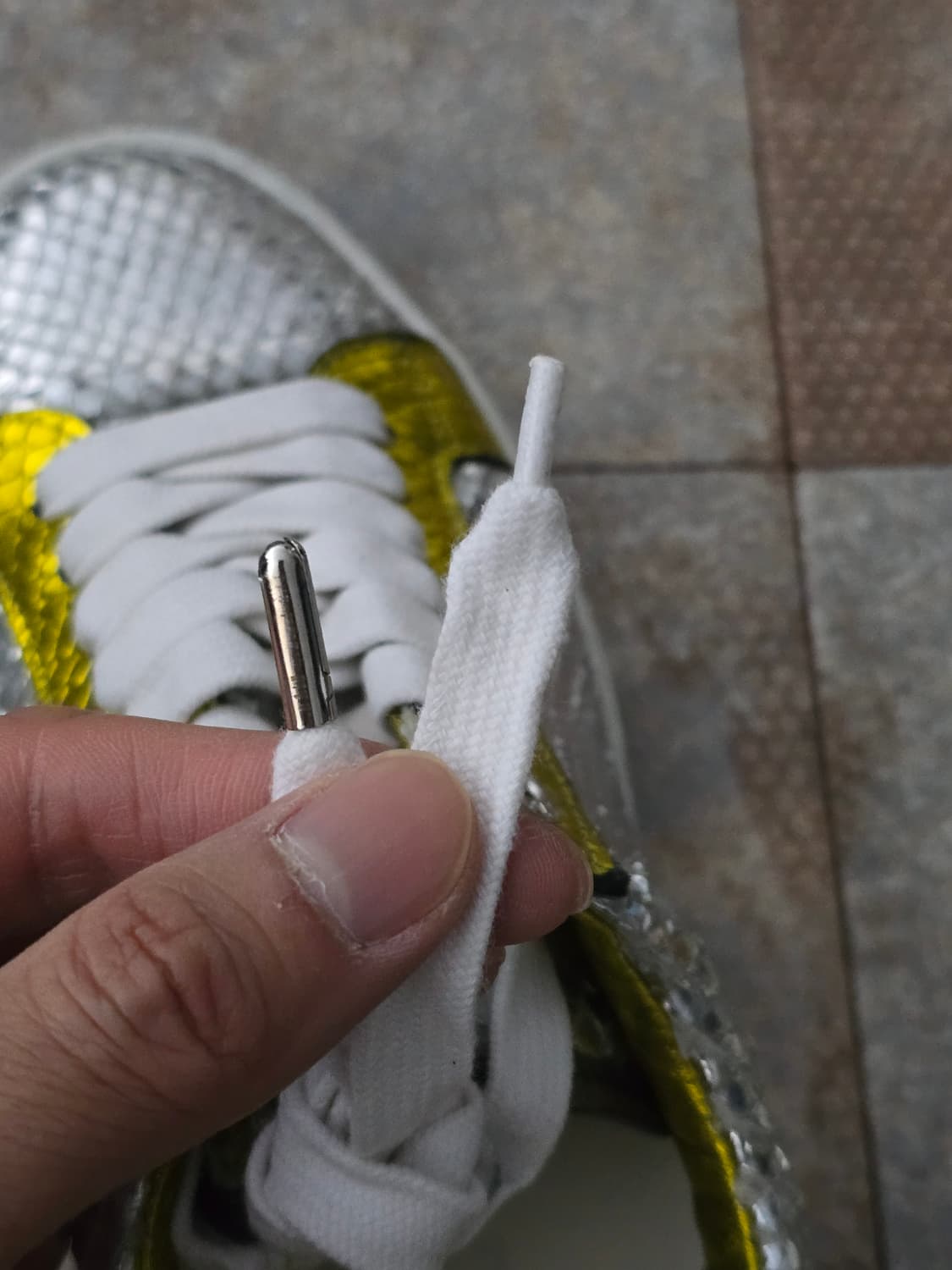 (245)쟈딕앤볼테르 메탈릭 실버 골드 뱀피 상품이미지10