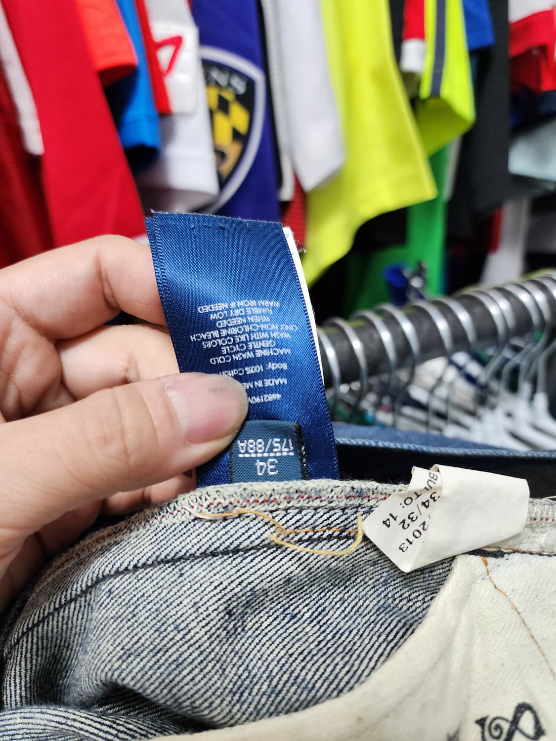 폴로 빈티지 데님 청바지  상품이미지7