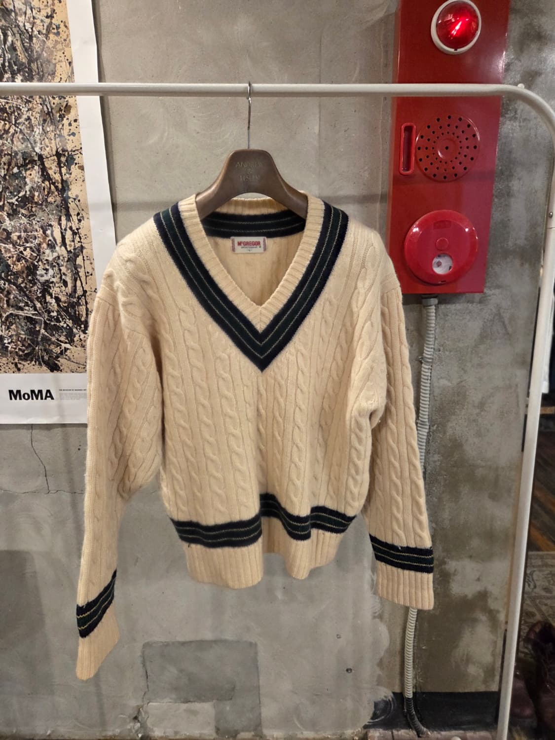 90'S 맥그리거 크리켓니트 상품이미지9