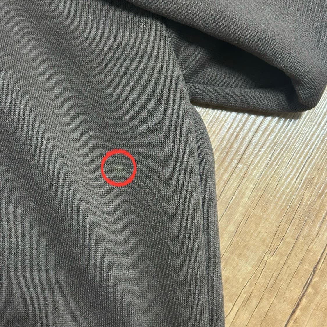 에이블리 미오 빈티지 루즈 후드집업 모카 상품이미지3