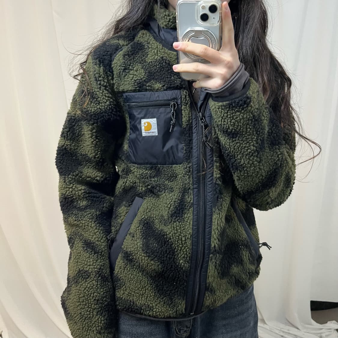 Carhartt Retro Bomber Fleece 상품이미지3