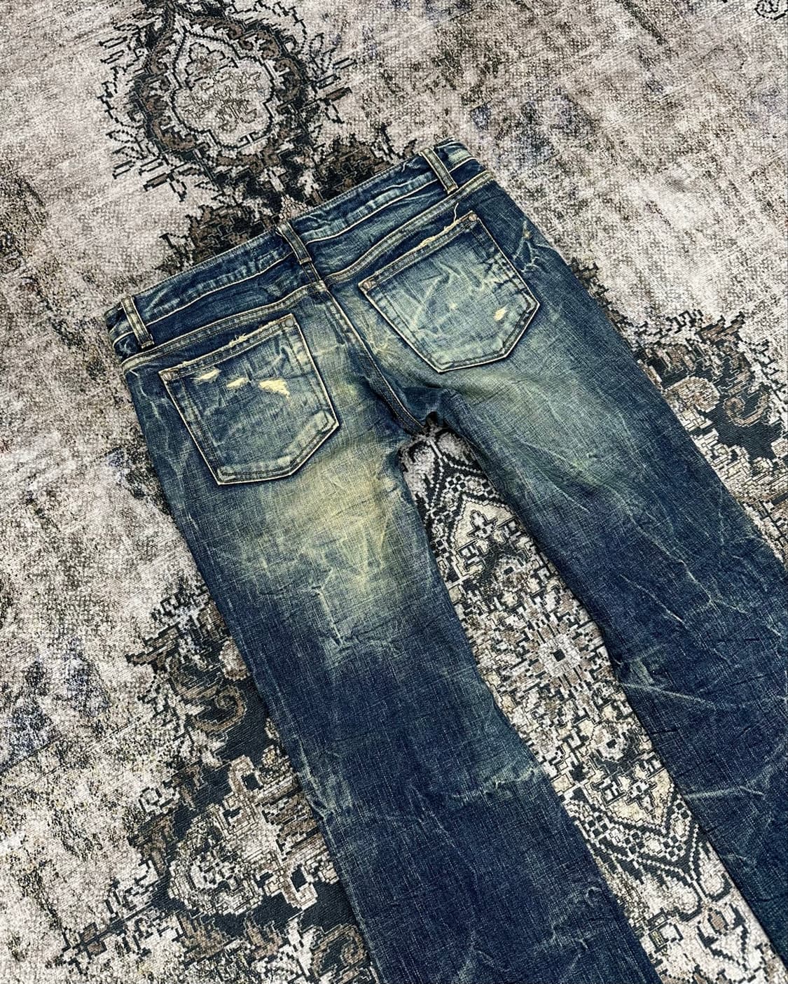 Cook jeans damaged flared jeans 상품이미지5