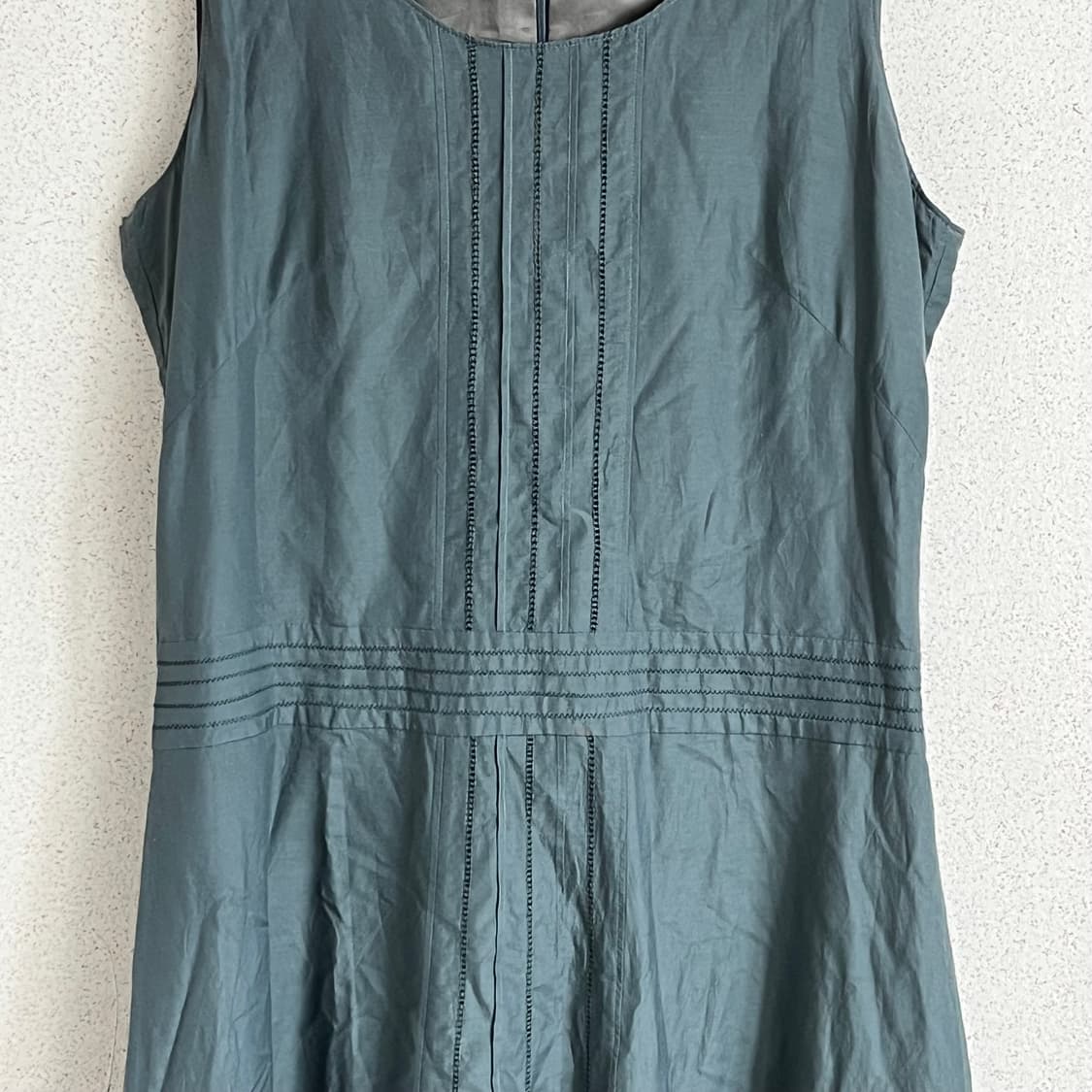 실크 빈티지 슬리브리스 원피스 상품이미지3