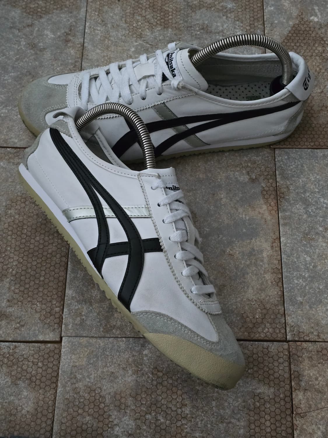 (270)오니츠카타이거 멕시코 66 화이트 블랙 실버  상품이미지6