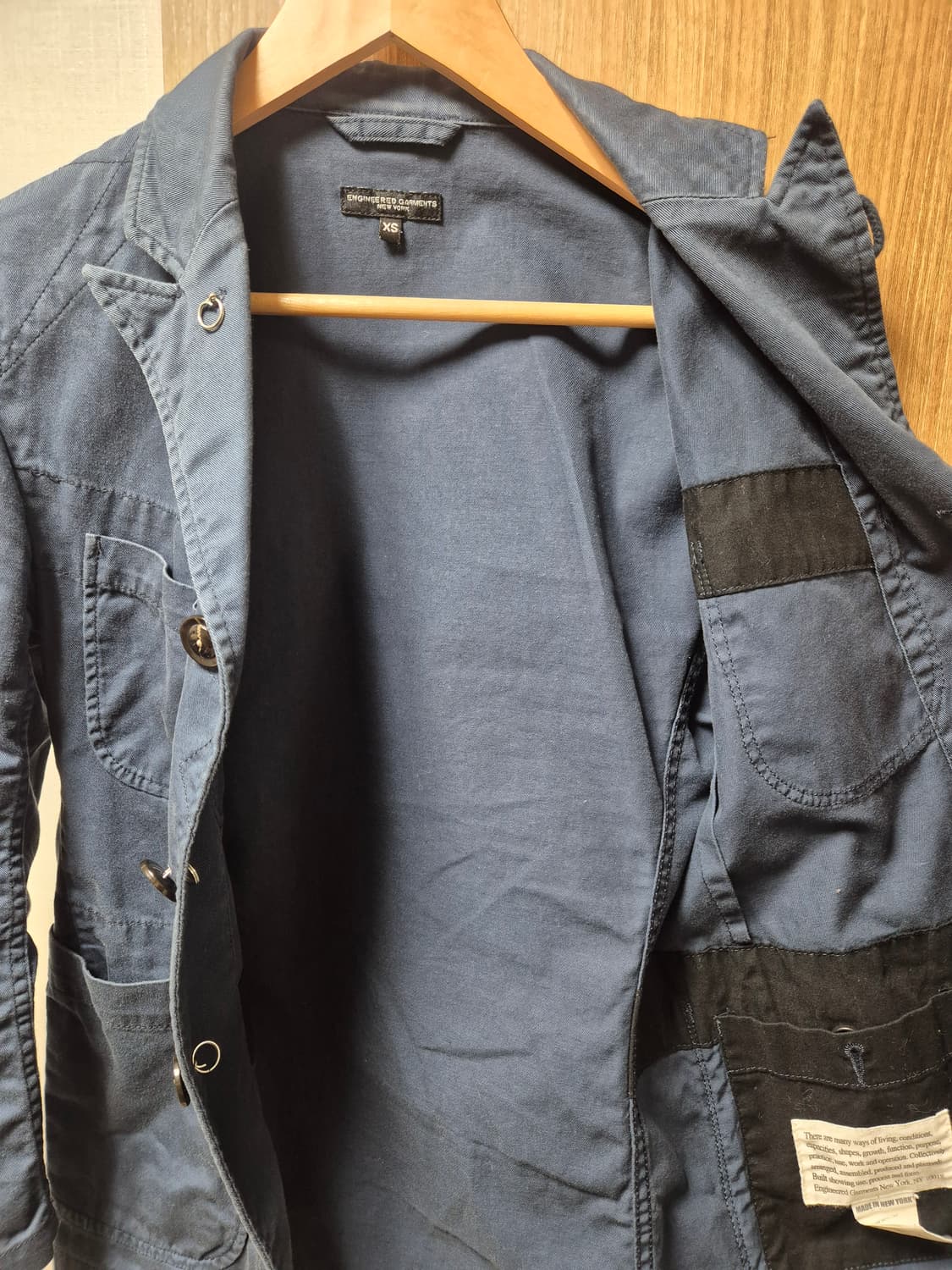 엔지니어드 가먼츠 베드포드 자켓 네이비 xs 상품이미지4