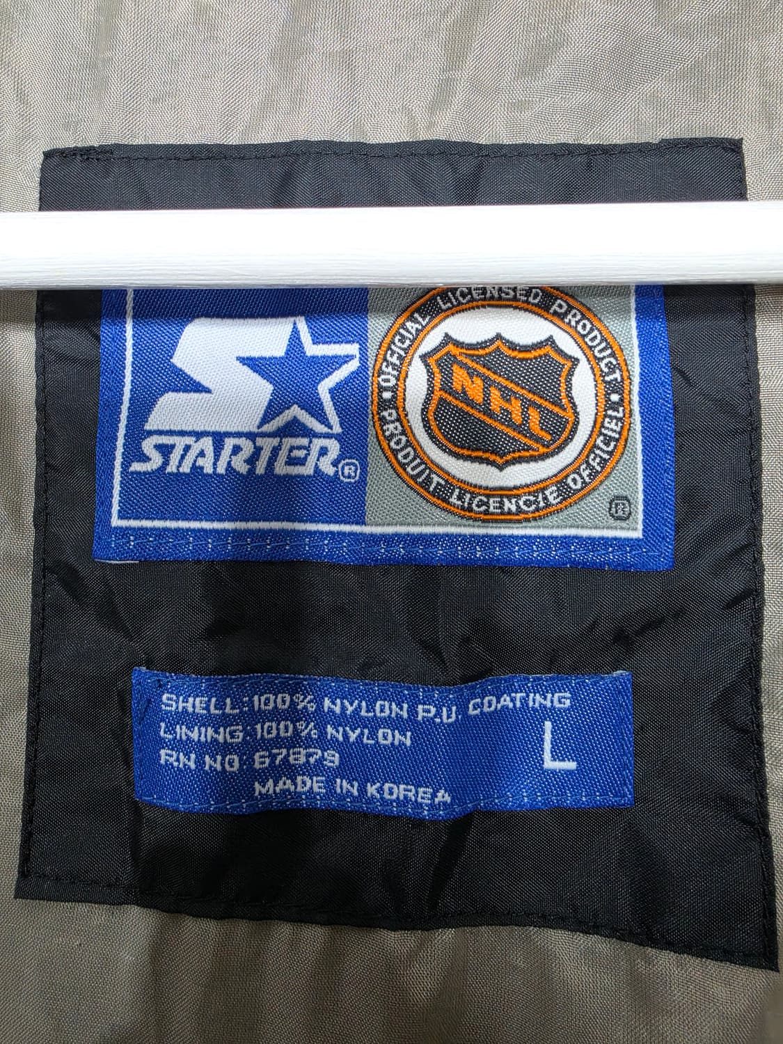 90s 스타터 LA 킹스 NHL 빈티지 바람막이 자켓 L 상품이미지9
