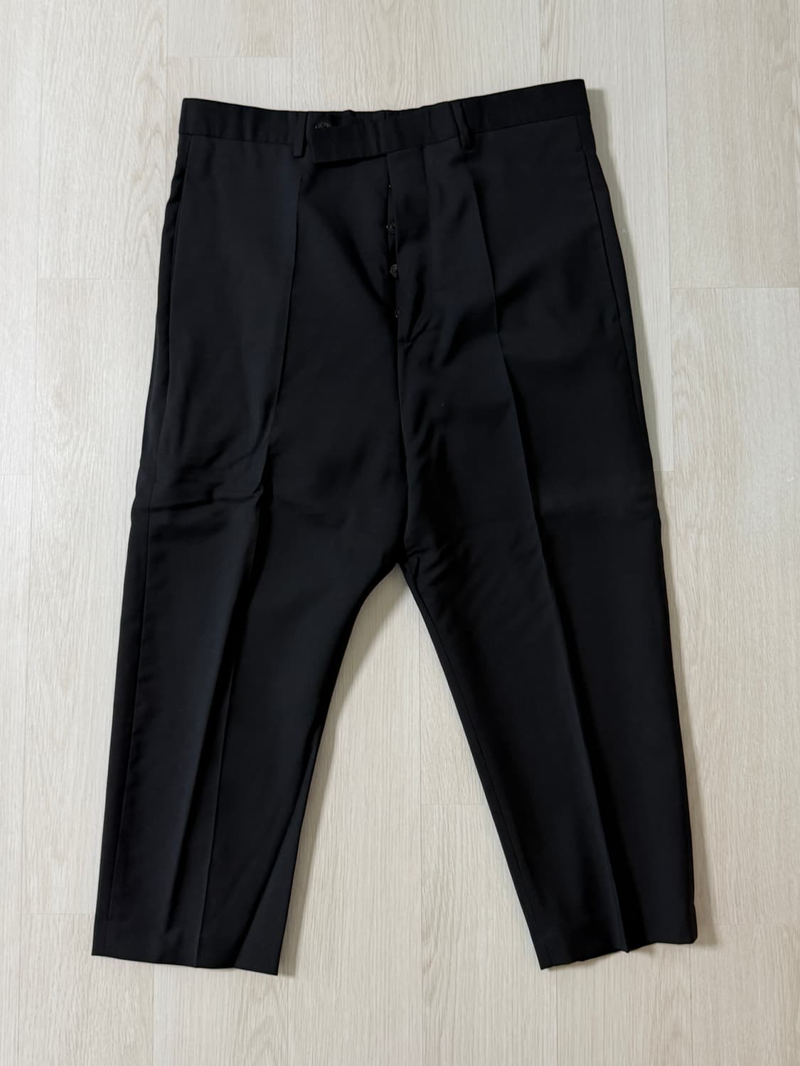 릭오웬스 블랙 슬랙스 상품이미지1