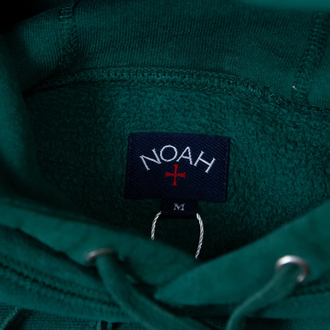 NOAH 코어 로고 후드 그린 상품이미지3