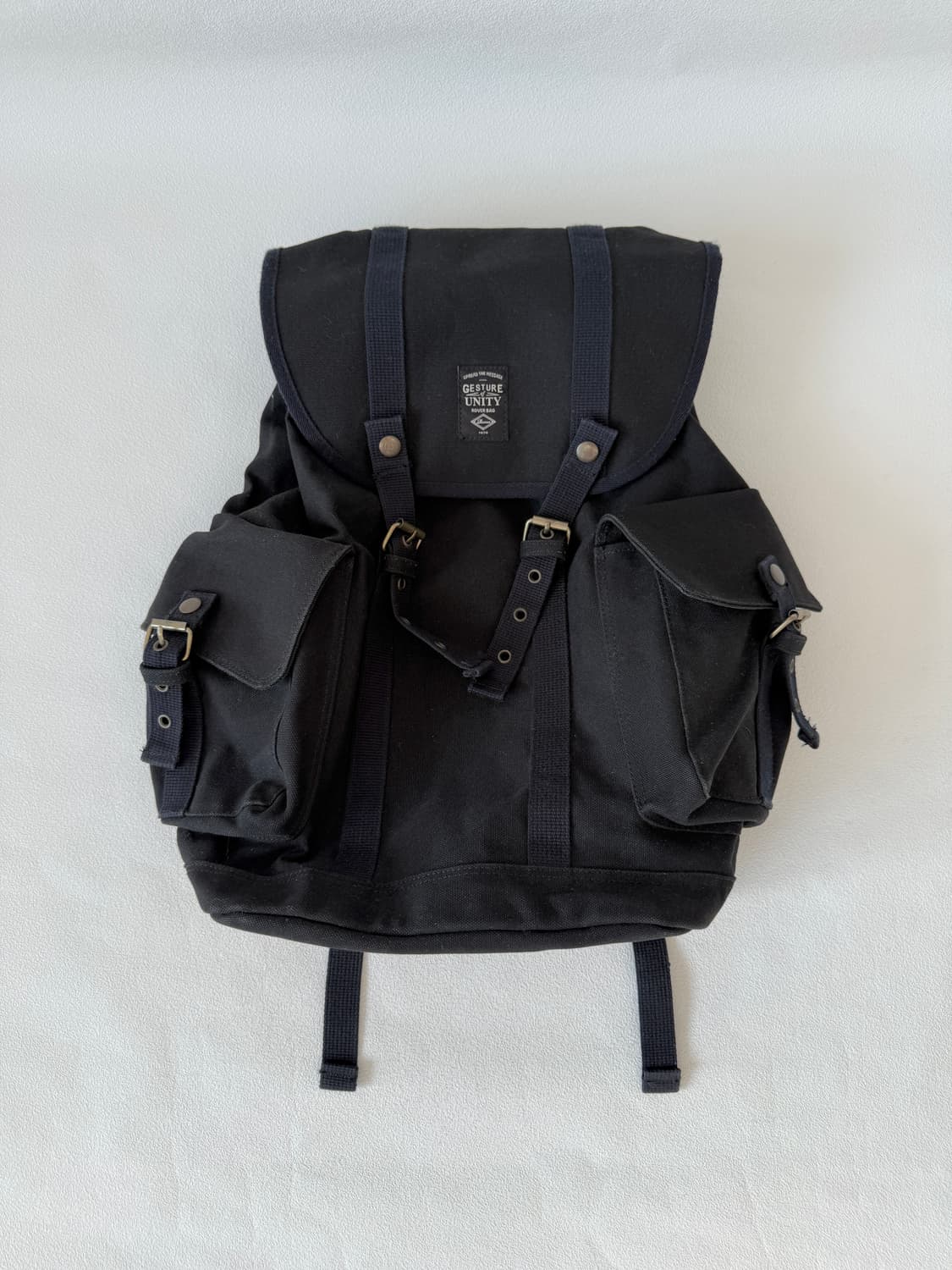 Pre owned 2포켓 배낭 백팩 상품이미지1