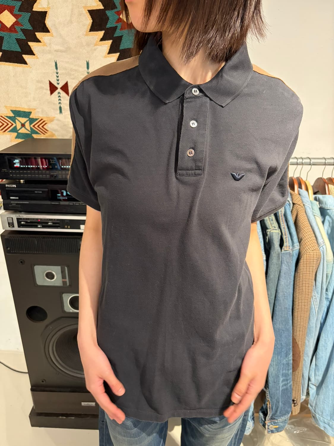 Emporio Armani 반팔 카라 티셔츠 상품이미지2