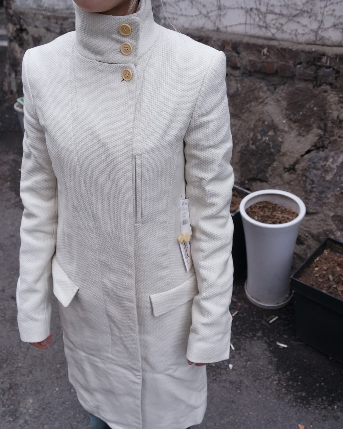 헬무트 랭 허니콤 코트 상품이미지1