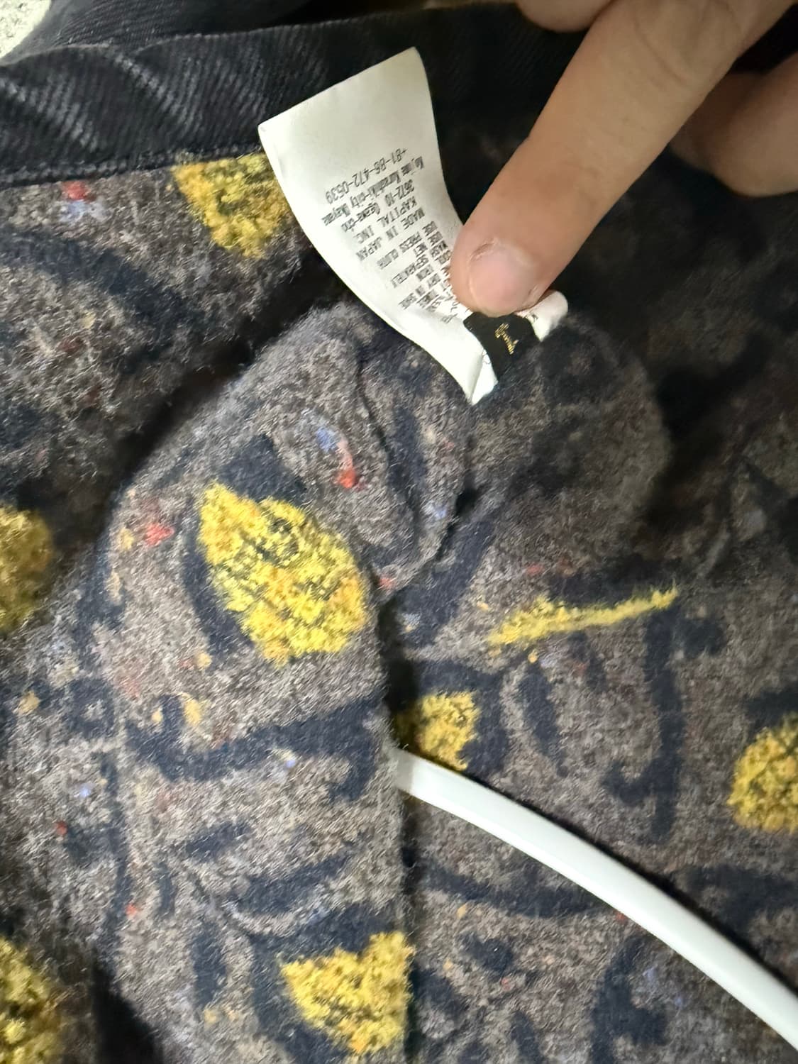 [1]캐피탈 14온즈 블랙 X 블랙 데님 모토크로스 본 자켓 블랙 상품이미지2