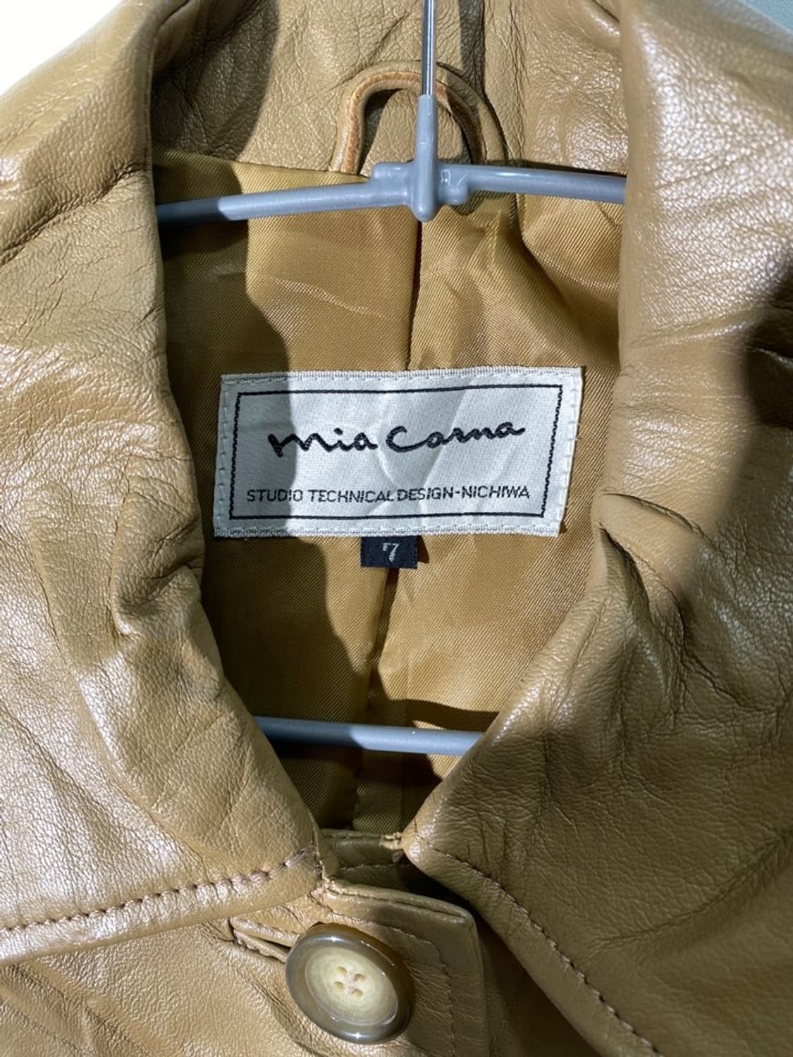 mia coma 리얼 레더 롱 자켓 상품이미지3