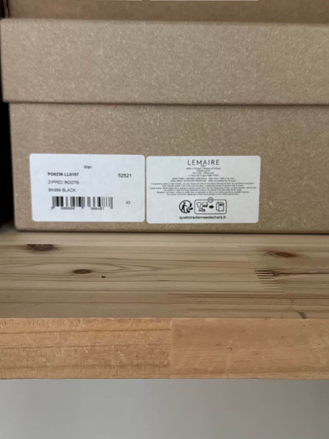 르메르 lemaire 집업부츠  상품이미지4