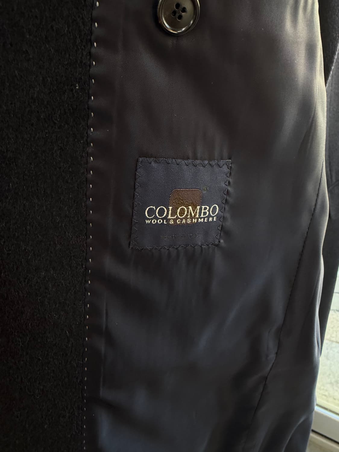 100~105/ 솔리드옴므 콜롬보 캐시미어 블랜딩 코트 상품이미지6