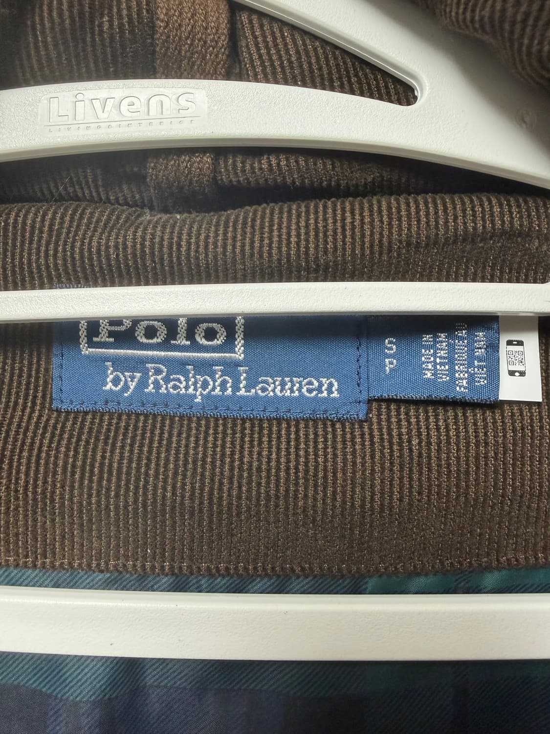 폴로 랄프로렌 코듀로이 패딩 상품이미지3