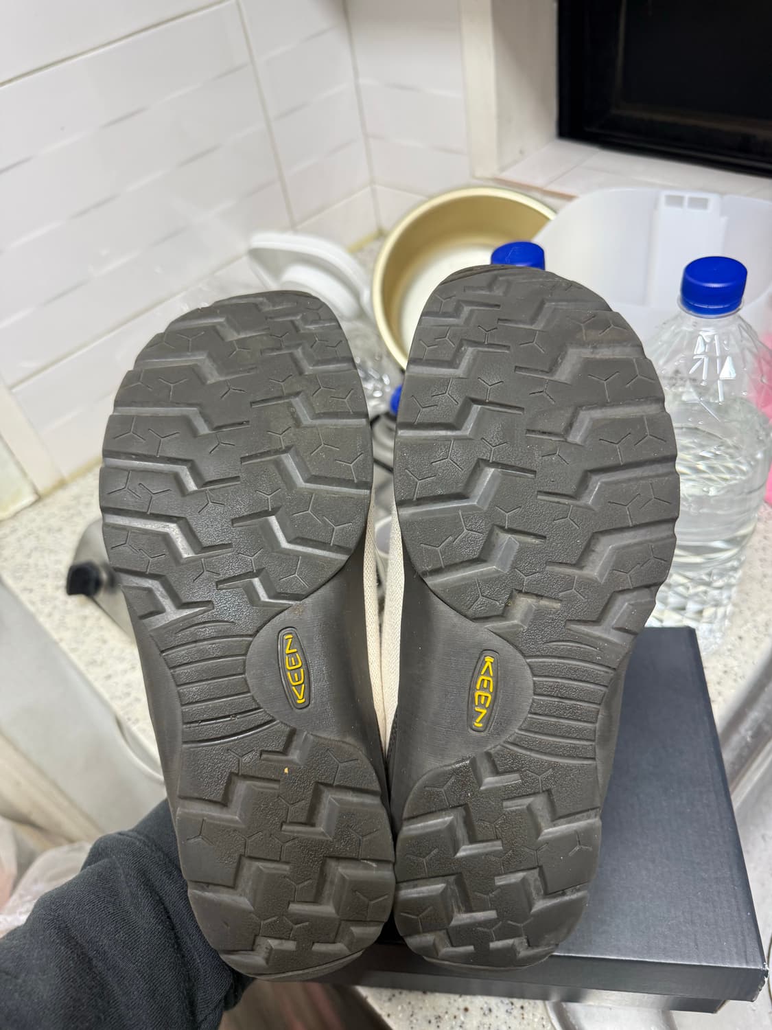 킨 재스퍼 스니커즈 내츄럴 캔버스 블랙 올리브 / 270사이즈 상품이미지6