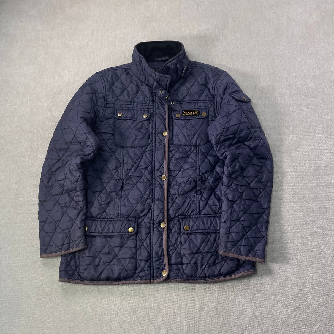 95 바버 인터네셔널 퀄팅 패딩 상품이미지1