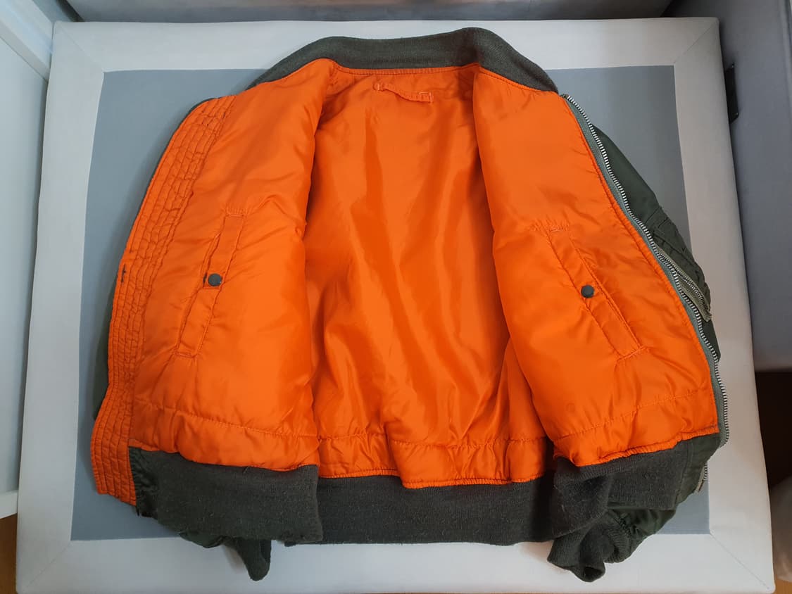 70s 알파인더스트리 최초 민간 MA-1 XL (스티브맥퀸) 상품이미지3