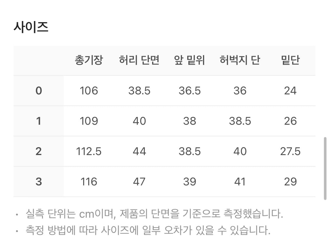 아오이로 커티드 더블 니 블랙펄 0사이즈 팝니다 상품이미지4