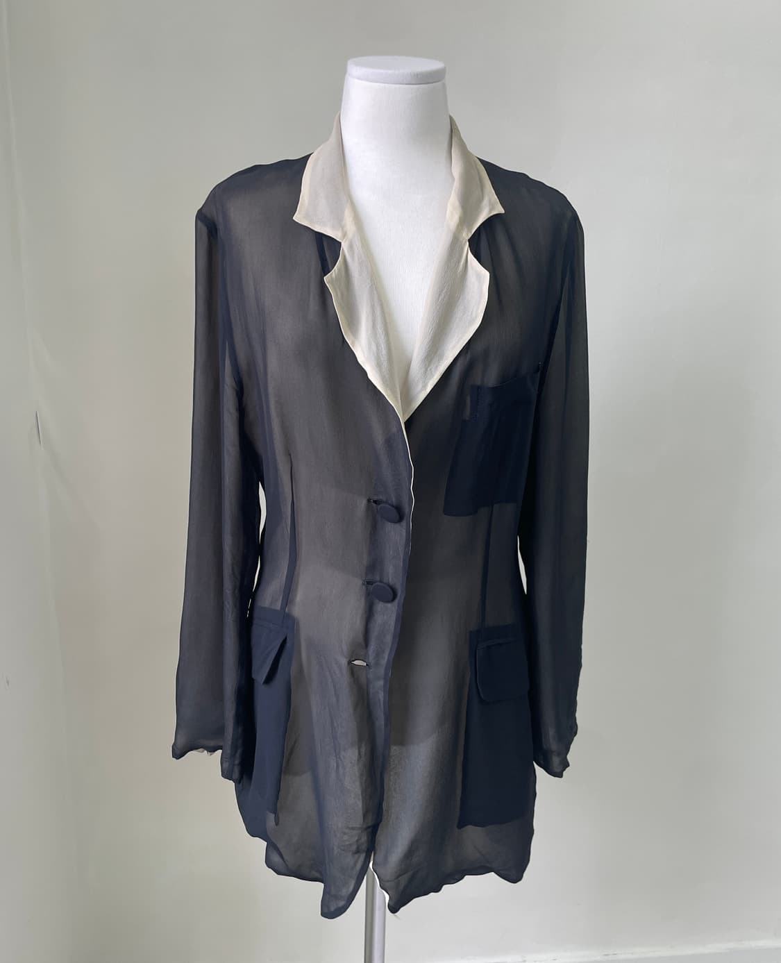 Moschino 모스키노 드레이프 실크 가디건  상품이미지1