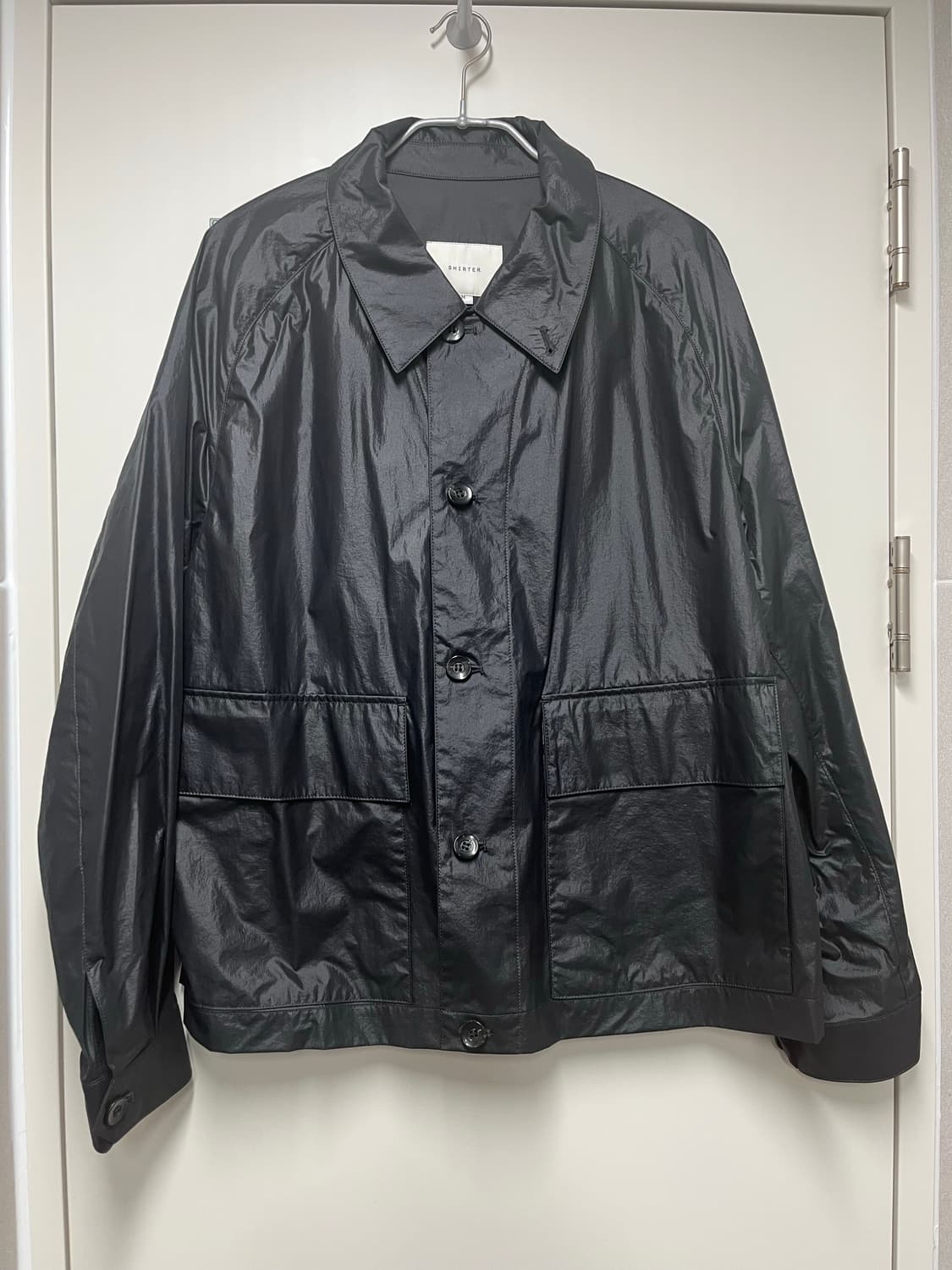 [새제품] 셔터 나일론 자켓 Black  M 상품이미지4