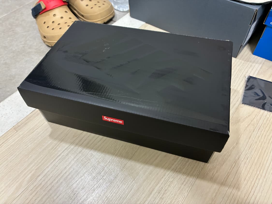 나이키 슈프림 에어포스 블랙 US4.5 (235) 상품이미지6