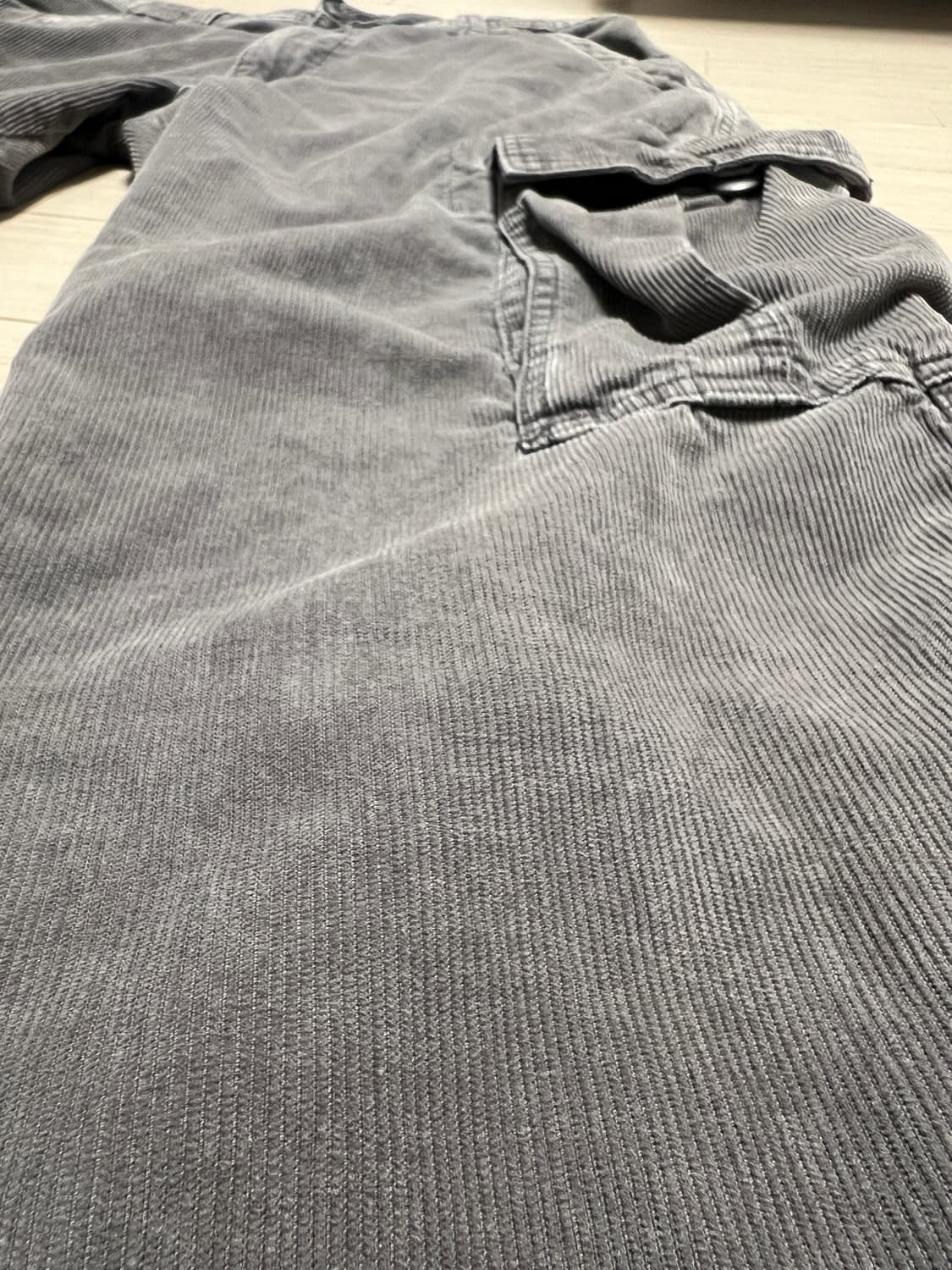 리바이스 코듀로이 카고 팬츠 루즈 스트레이트 / 그레이 (W32xL34) 상품이미지7