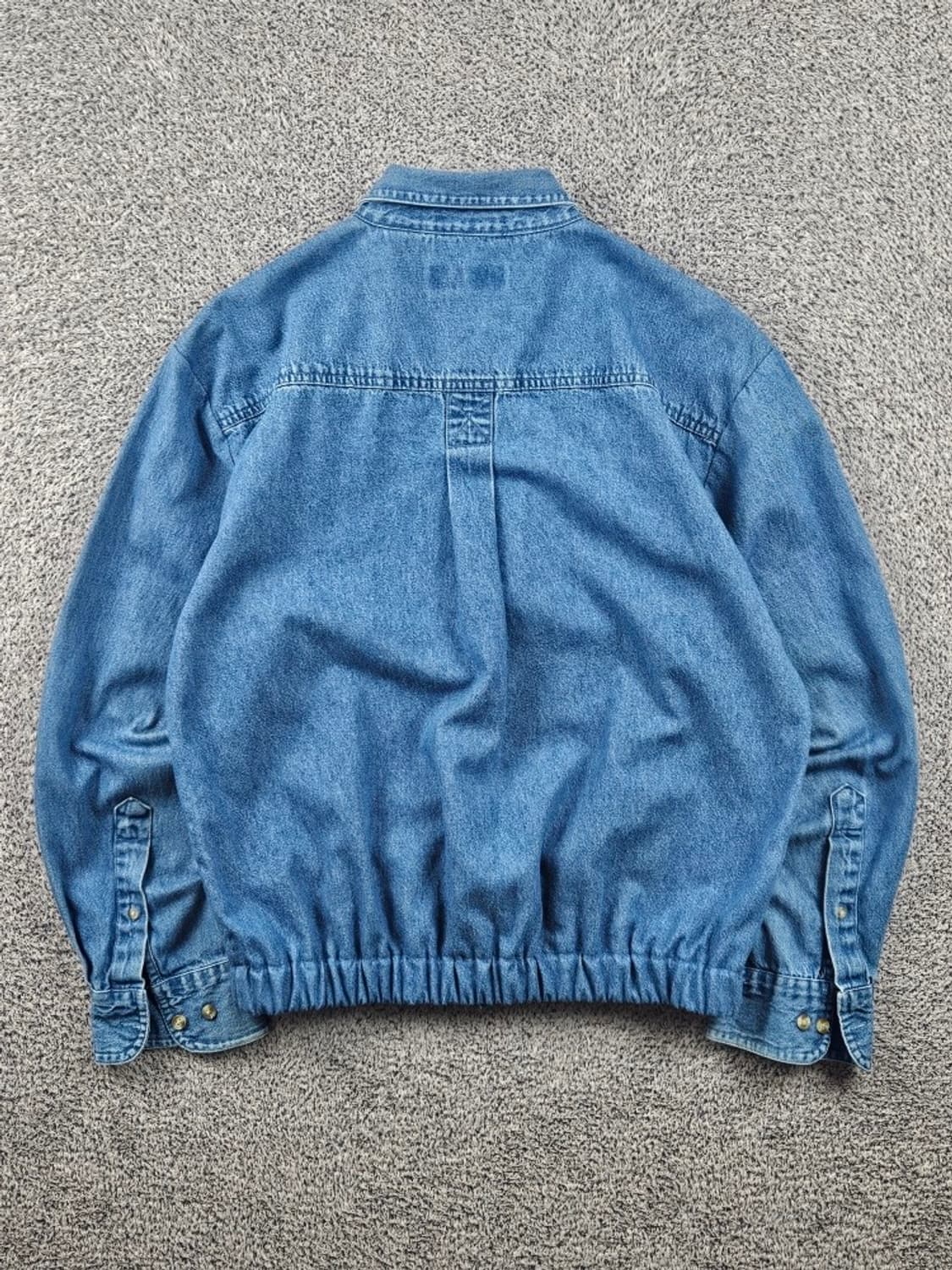 CINTAS 크롭 밴딩 커스텀 데님 셔츠 ( XL ) / 11636 상품이미지5