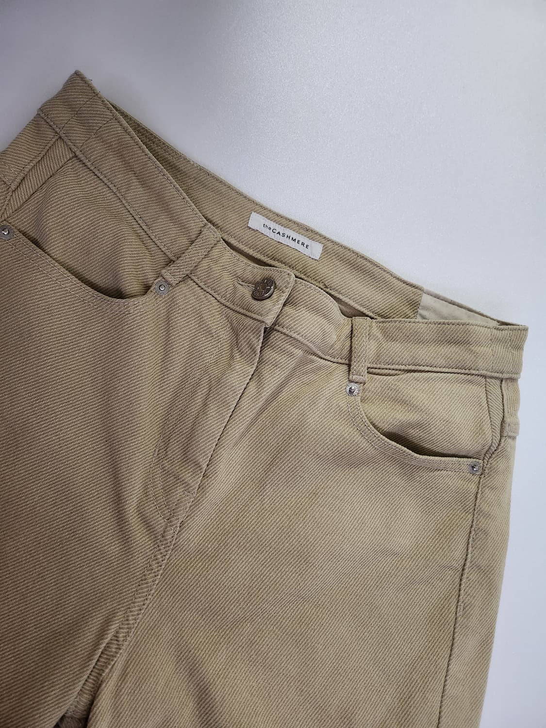 더캐시미어 더님 팬츠 상품이미지1