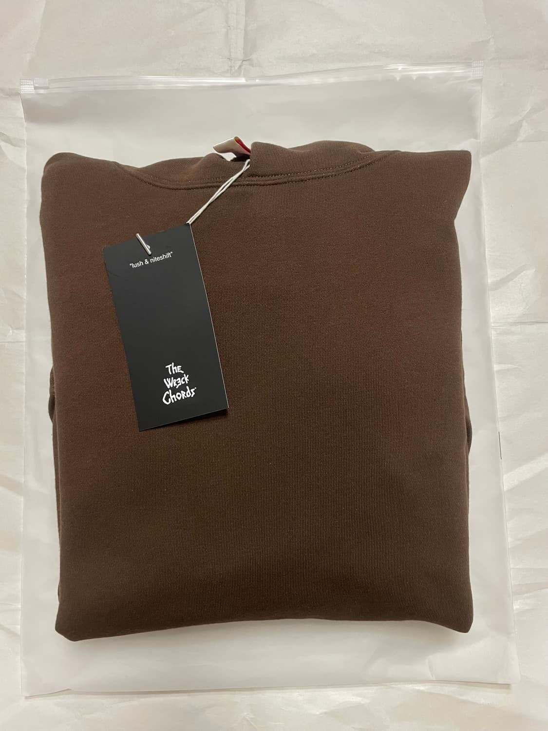 뤡코즈 후드 브라운 2사이즈 판매 상품이미지1